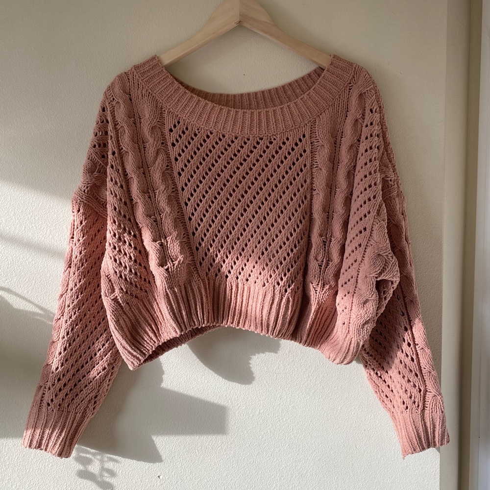 Pale pink Knit Sweater